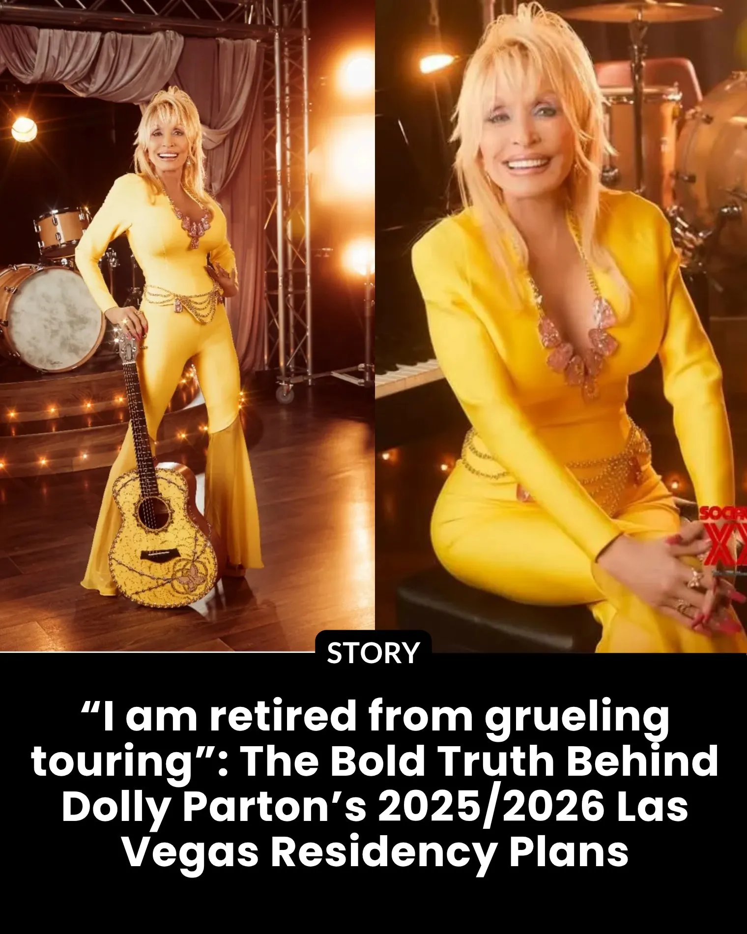 “I AM RETIRED FROM GRUELING TOURING” — THE BOLD TRUTH BEHIND DOLLY PARTON’S 2025–2026 LAS VEGAS RESIDENCY