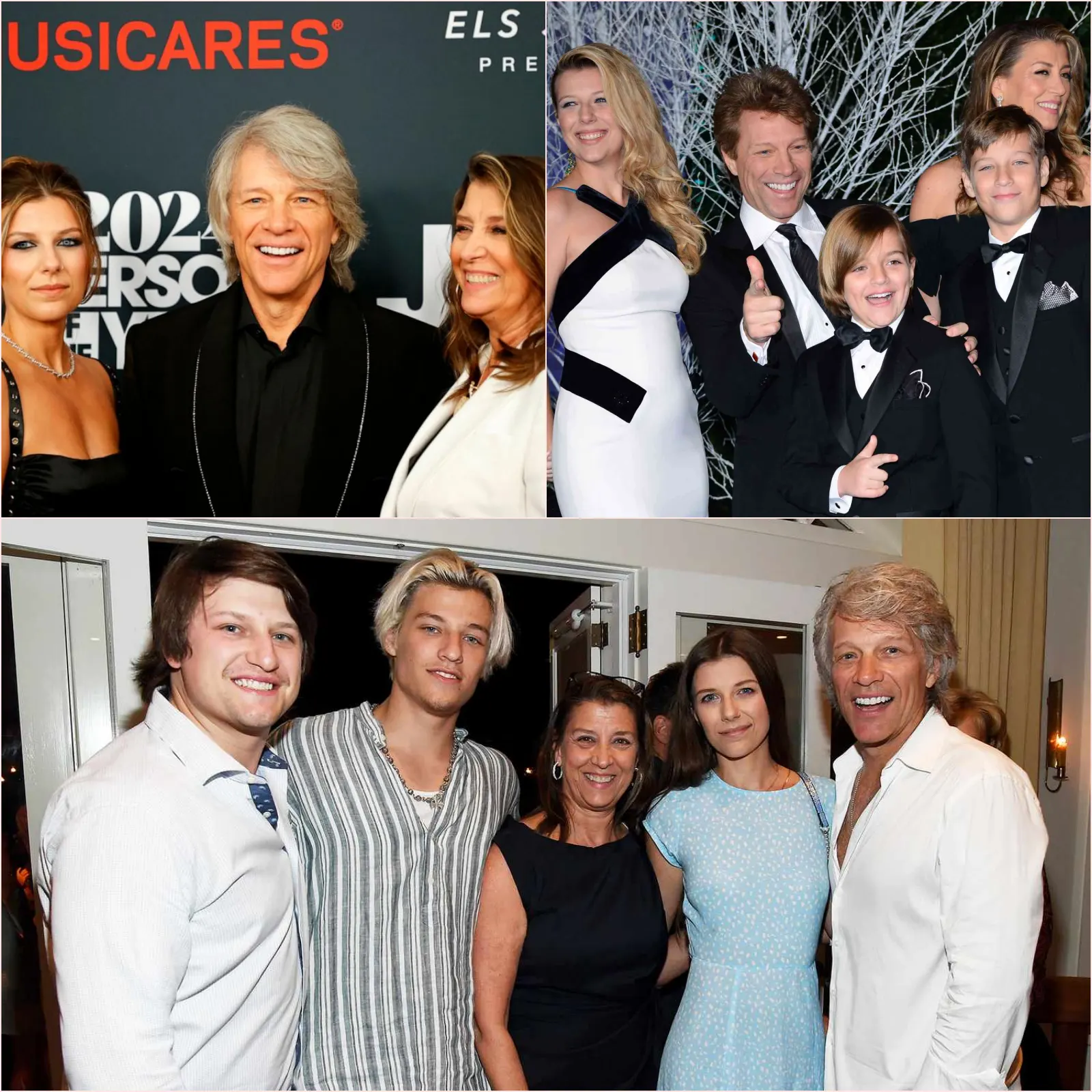 In a rare and deeply emotional interview, Jon Bon Jovi opened up like never before — leaving fans around the world stunned. At 75, the rock icon didn’t talk about fame, awards, or sold-out arenas. Instead, he stripped away the “rock legend” image and revealed the man behind it: a devoted husband to Dorothea, a proud father of four, and a soft–spoken grandfather whose greatest joy isn’t the spotlight… but family.