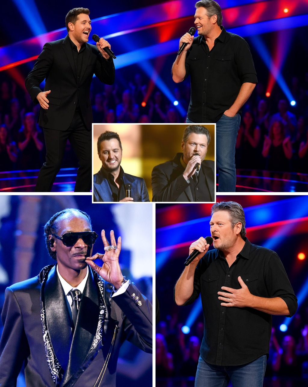 BLAKE SHELTON STORMS THE STAGE IN THE VOICE 2025’S MOST UNEXPECTED, GENRE-BREAKING PERFORMANCE EVER
