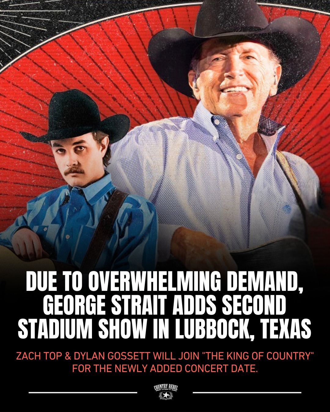 George Strait Adds Second Lubbock Concert After First Show Sells Out in Minutes