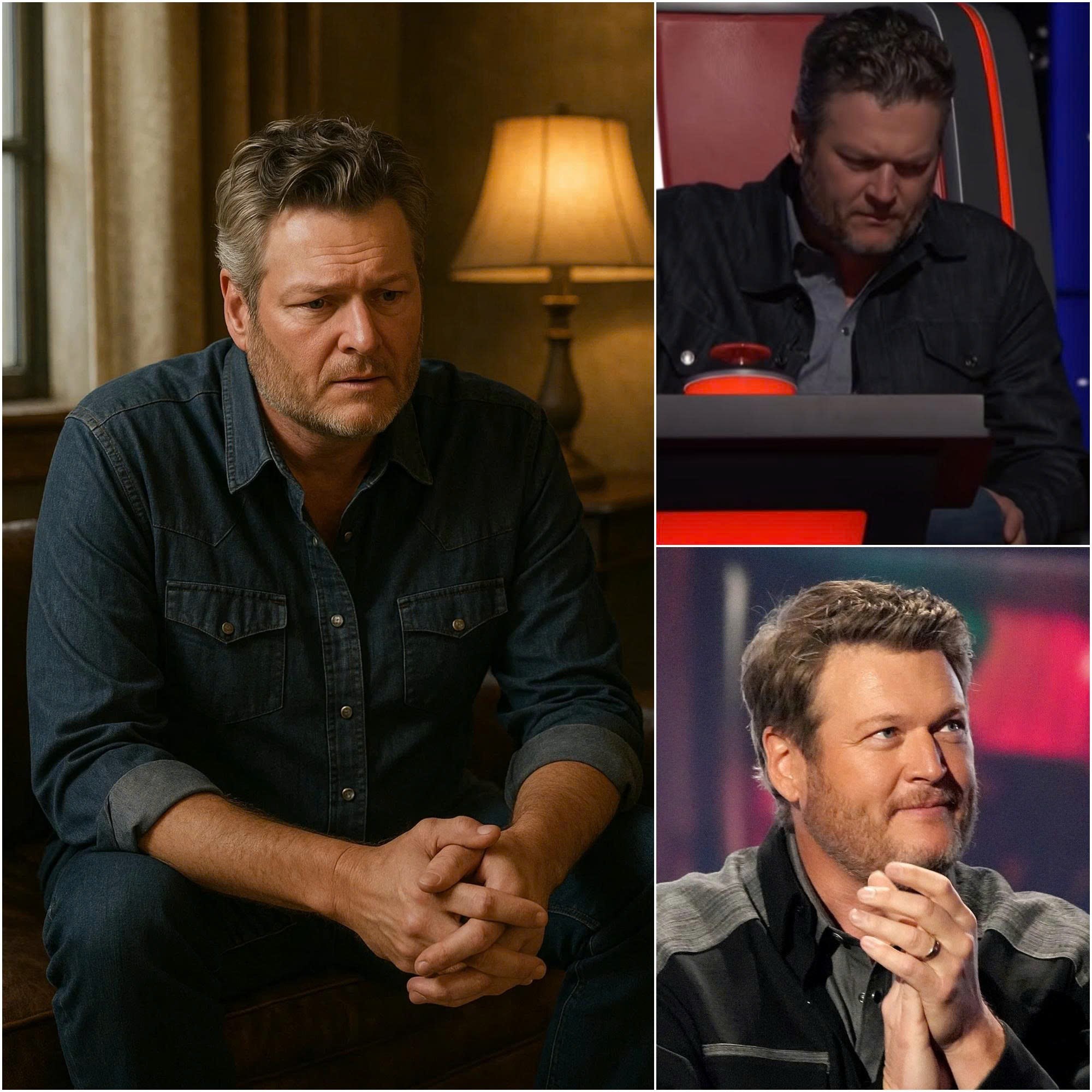 BREAKING — Blake Shelton just revealed the confession no one saw coming.  It began with a single line — a line that hit like a thunderbolt across the country music world.