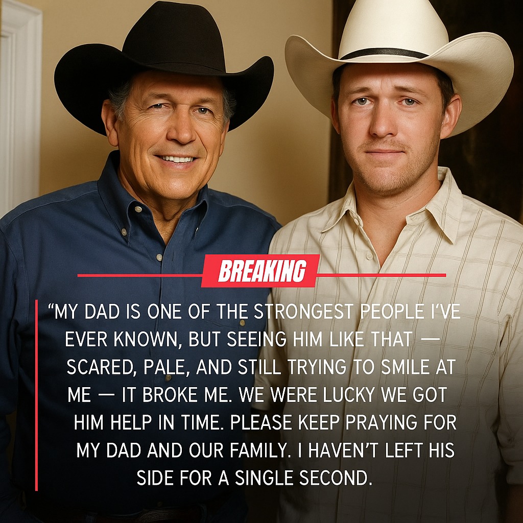 A Son’s Whisper in the Dark: George Strait’s Son Opens Up About His Father’s Sudden Collapse