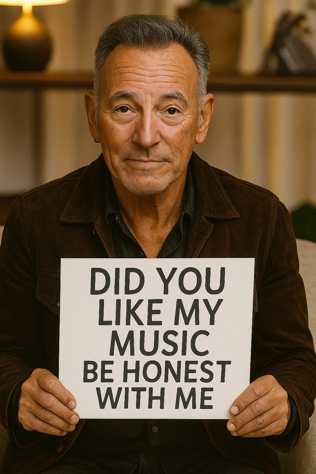 THE GOODBYE THAT NEVER REACHED THE MIC — THE NIGHT BRUCE SPRINGSTEEN WROTE THE WORDS HE COULDN’T SPEAK Before the world shouted his name across festival fields and Jersey boardwalks, before the poetry and the power chords defined a generation, Bruce Springsteen was just a restless kid from Freehold playing dive bars — a kid torn between the mentor who taught him how to bleed truth into a guitar… and the future daring him to chase it.